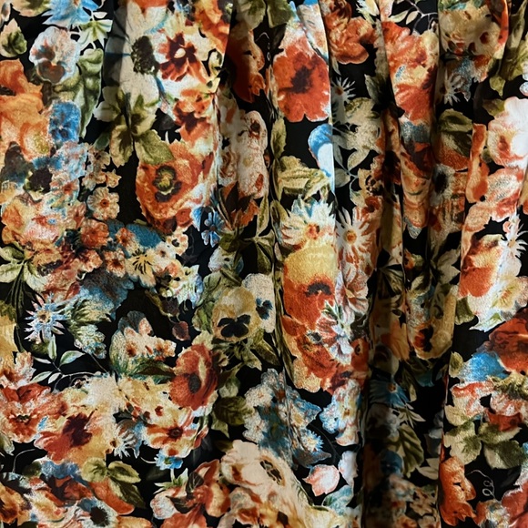 Chloe K Hi Low Black Lace Pleather Cutout Floral Spaghetti Strap Dress S - Picture 5 of 13